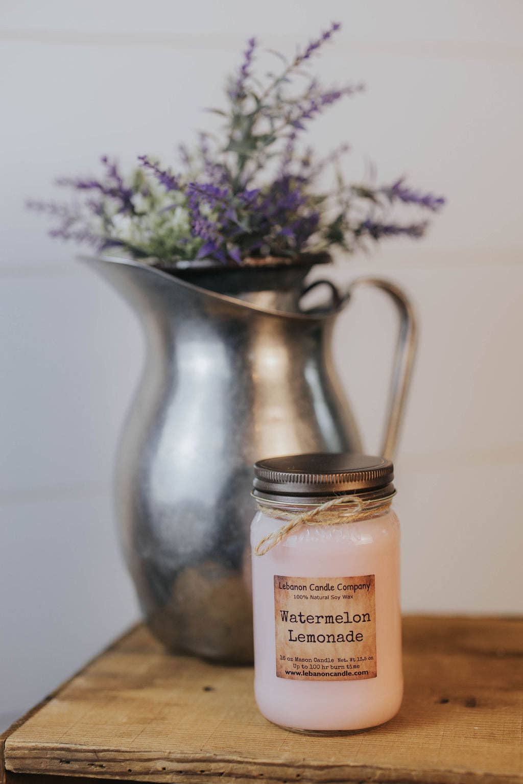 Watermelon Lemonade Candle - Hand Crafted in Missouri