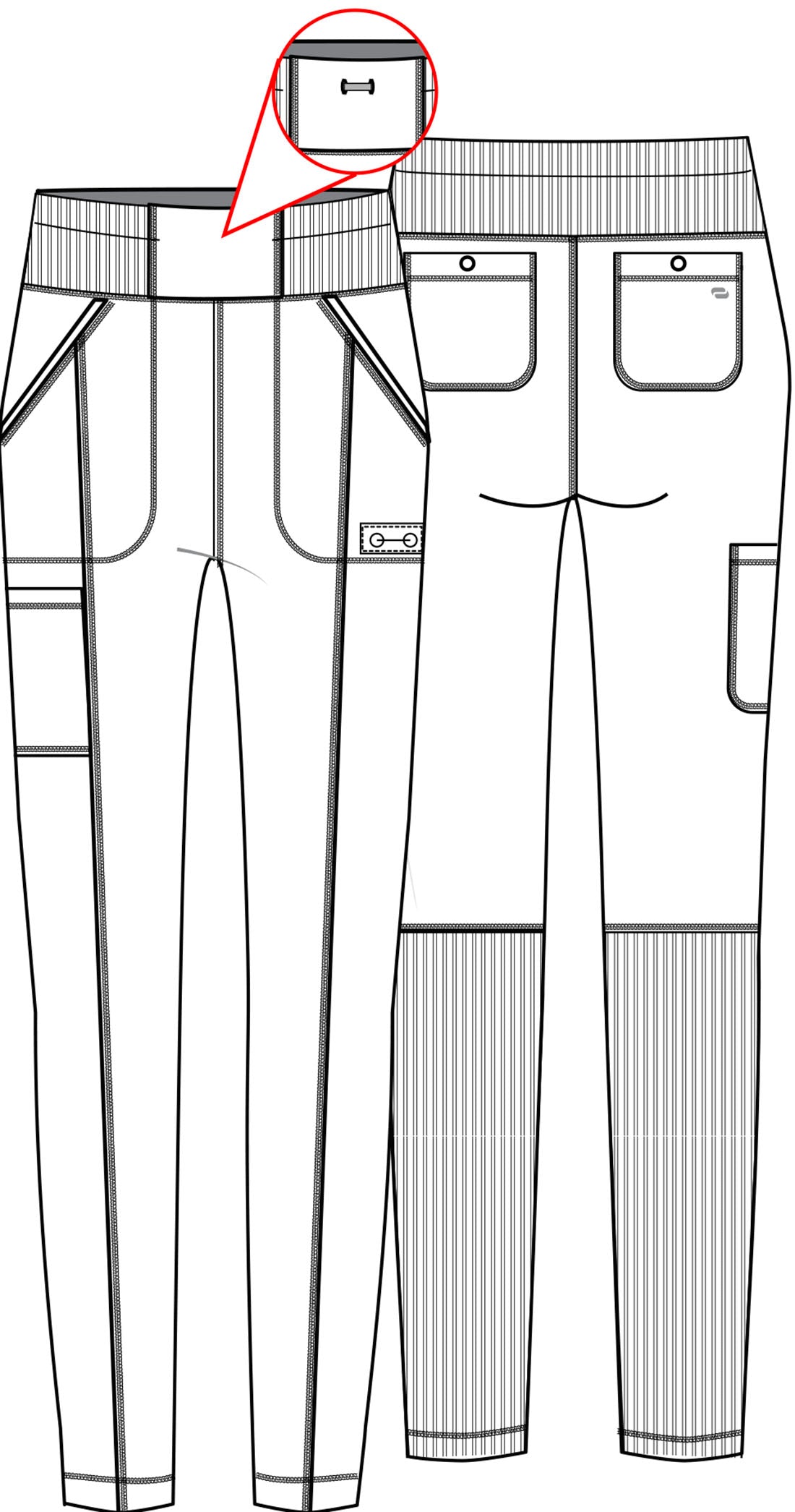 Infinity High Rise Skinny Leg Pant in Gold Rush