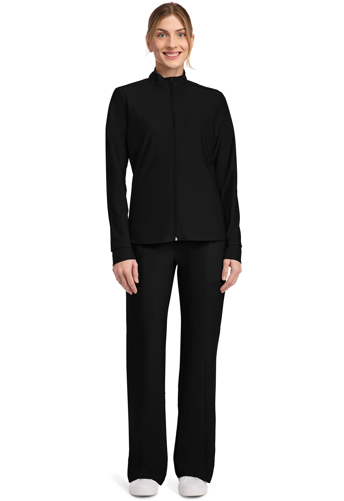 CHEROKEE FORM Women's 3-Pocket Warm-up Jacket-CK381