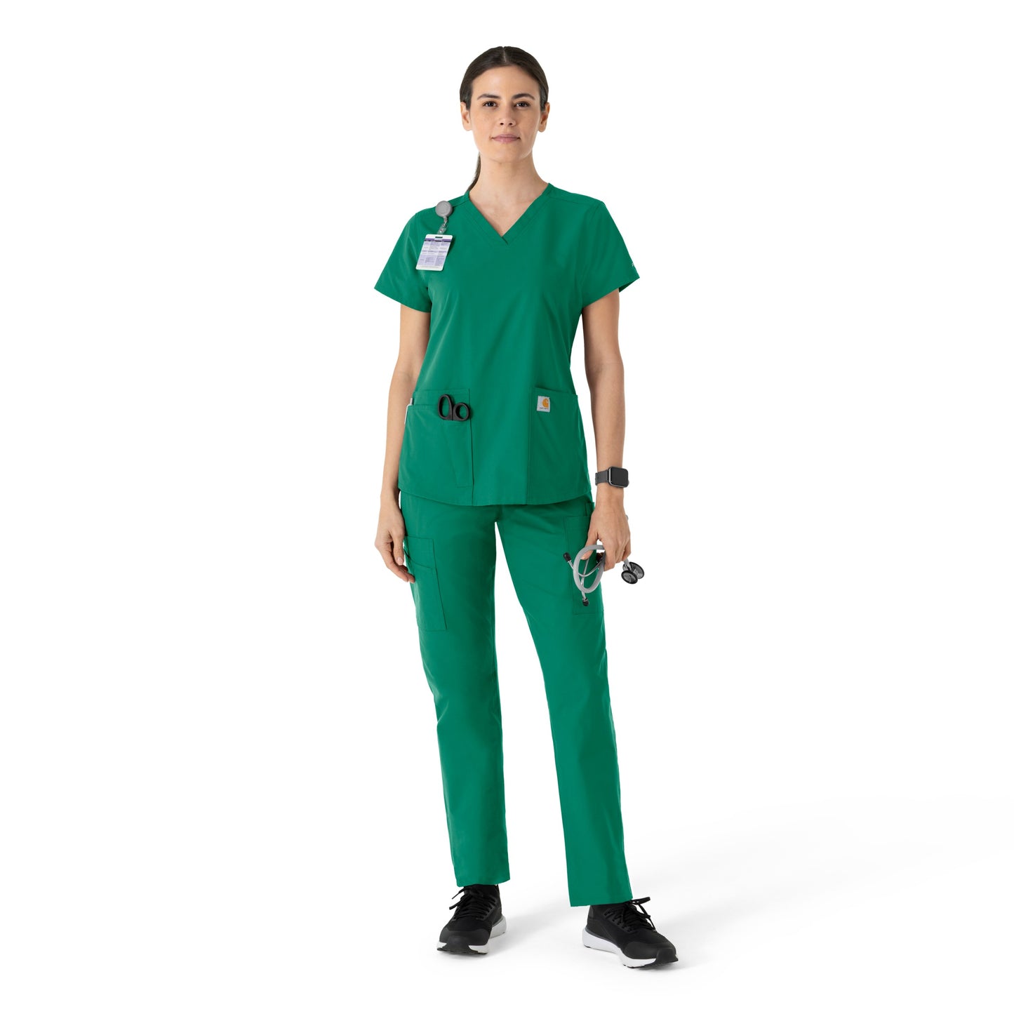 Carhartt Force Essentials Women's V-Neck Scrub Top