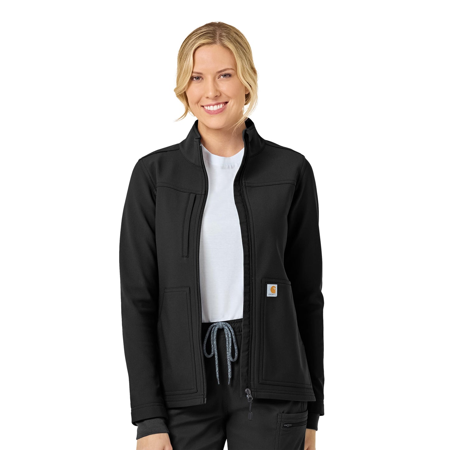 Carhartt Rugged Flex Women's Bonded Fleece Jacket, Olive, L