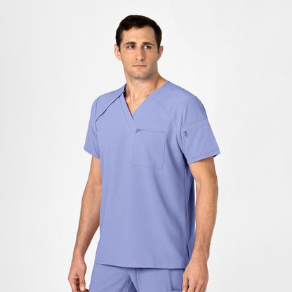 WINK RENEW Men's EZ Zip Scrub Top