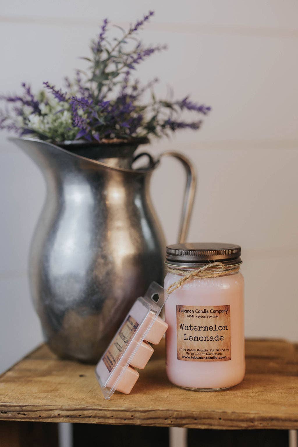 Watermelon Lemonade Candle - Hand Crafted in Missouri