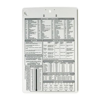 Nursing Clipboard w/Calculator