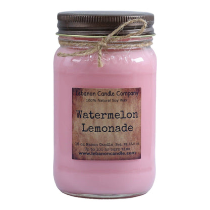 Watermelon Lemonade Candle - Hand Crafted in Missouri