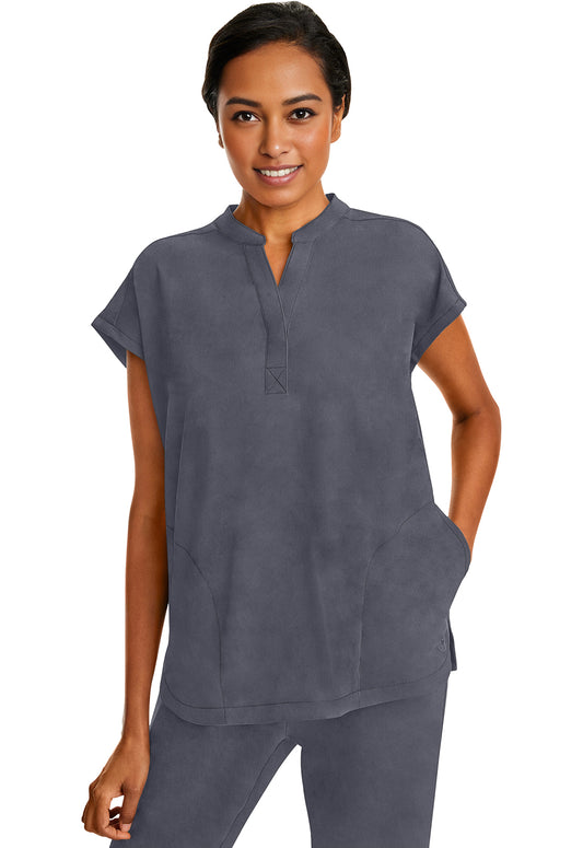 Healing Hands Purple Label Journey Top in Pewter