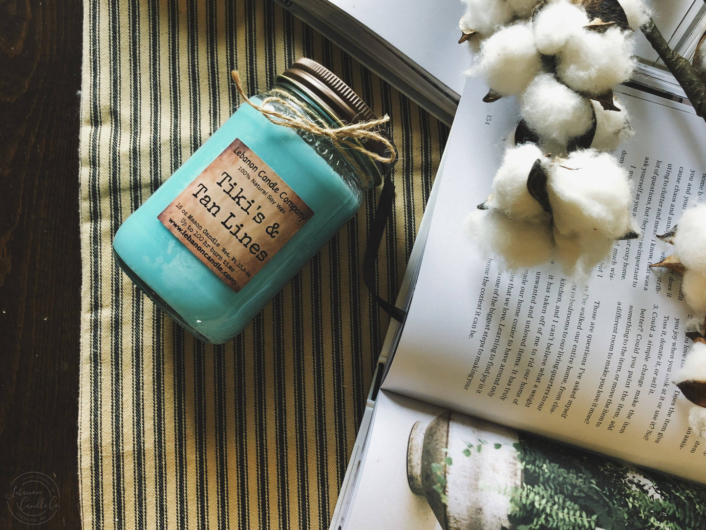 Tiki's & Tan Lines Candle - Hand Crafted in Missouri