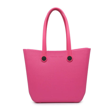 Versa Tote w/ Interchangeable Straps: Berry