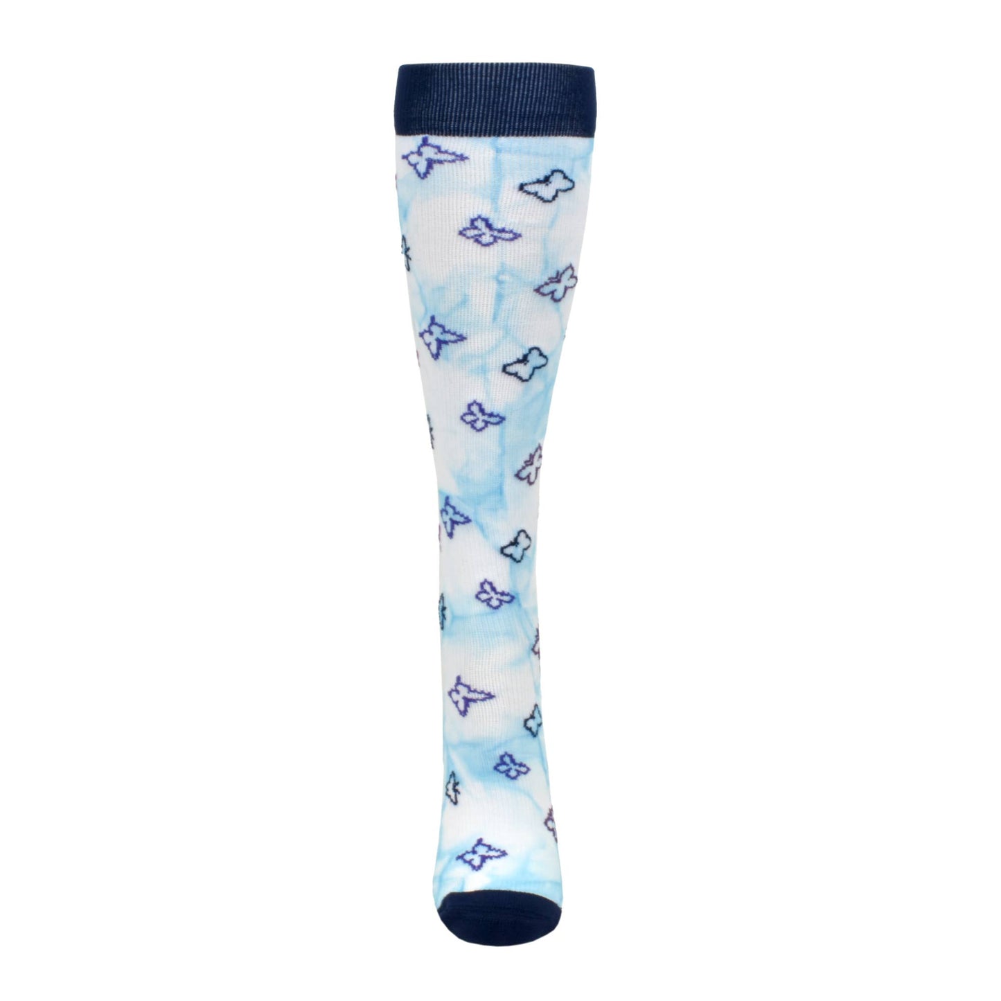 Tie-Dye Premium Compression Butterflies  Socks