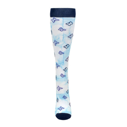 Tie-Dye Premium Compression Butterflies  Socks