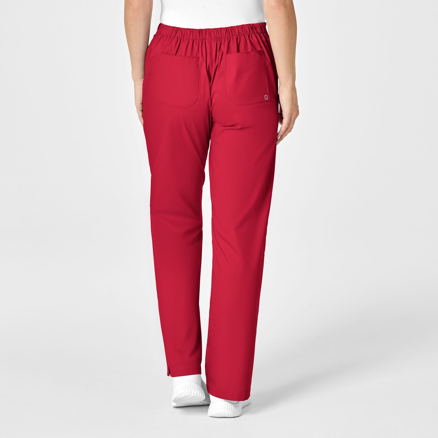 WonderWORK Women's Flare Leg Scrub Pant - Red