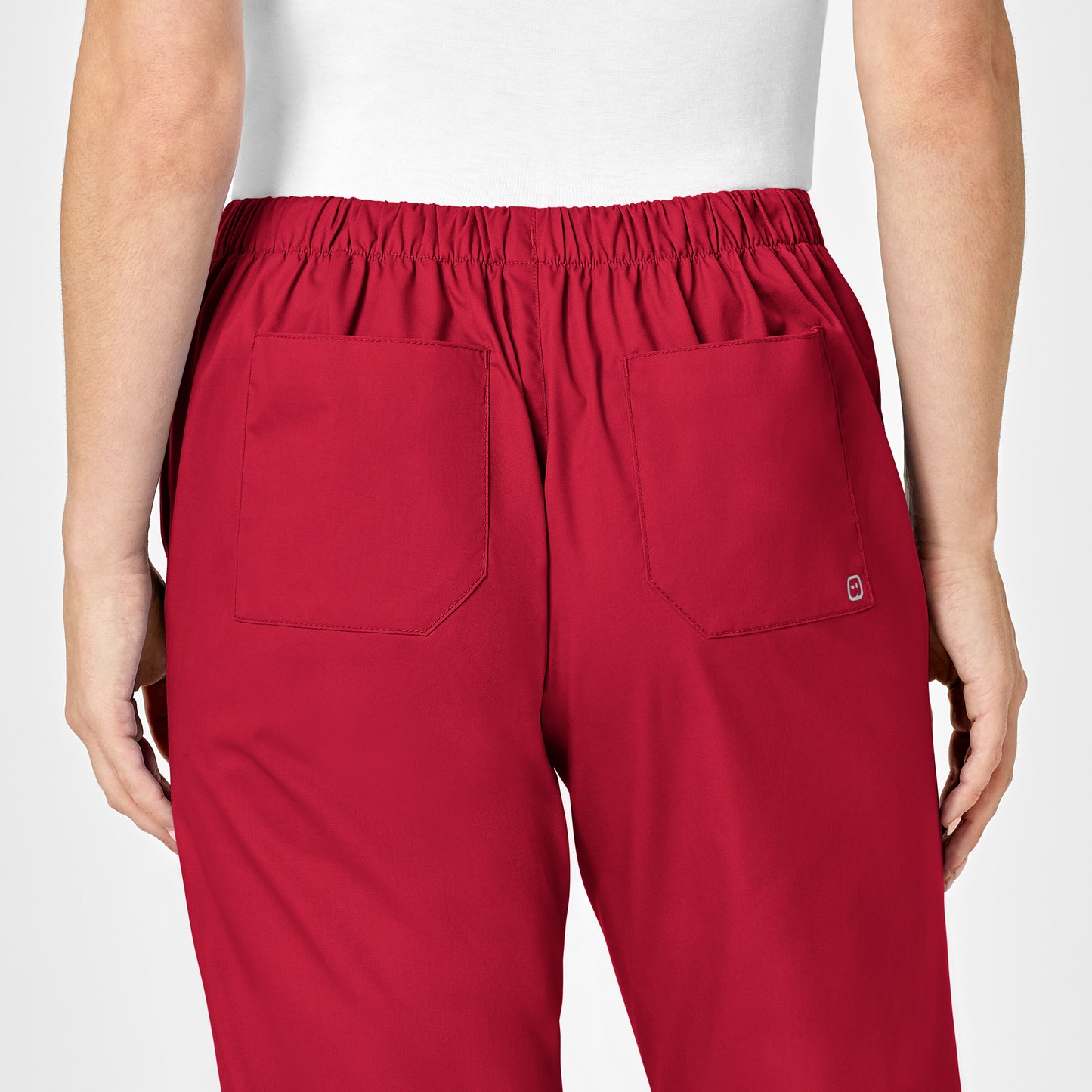 WonderWORK Women's Flare Leg Scrub Pant - Red