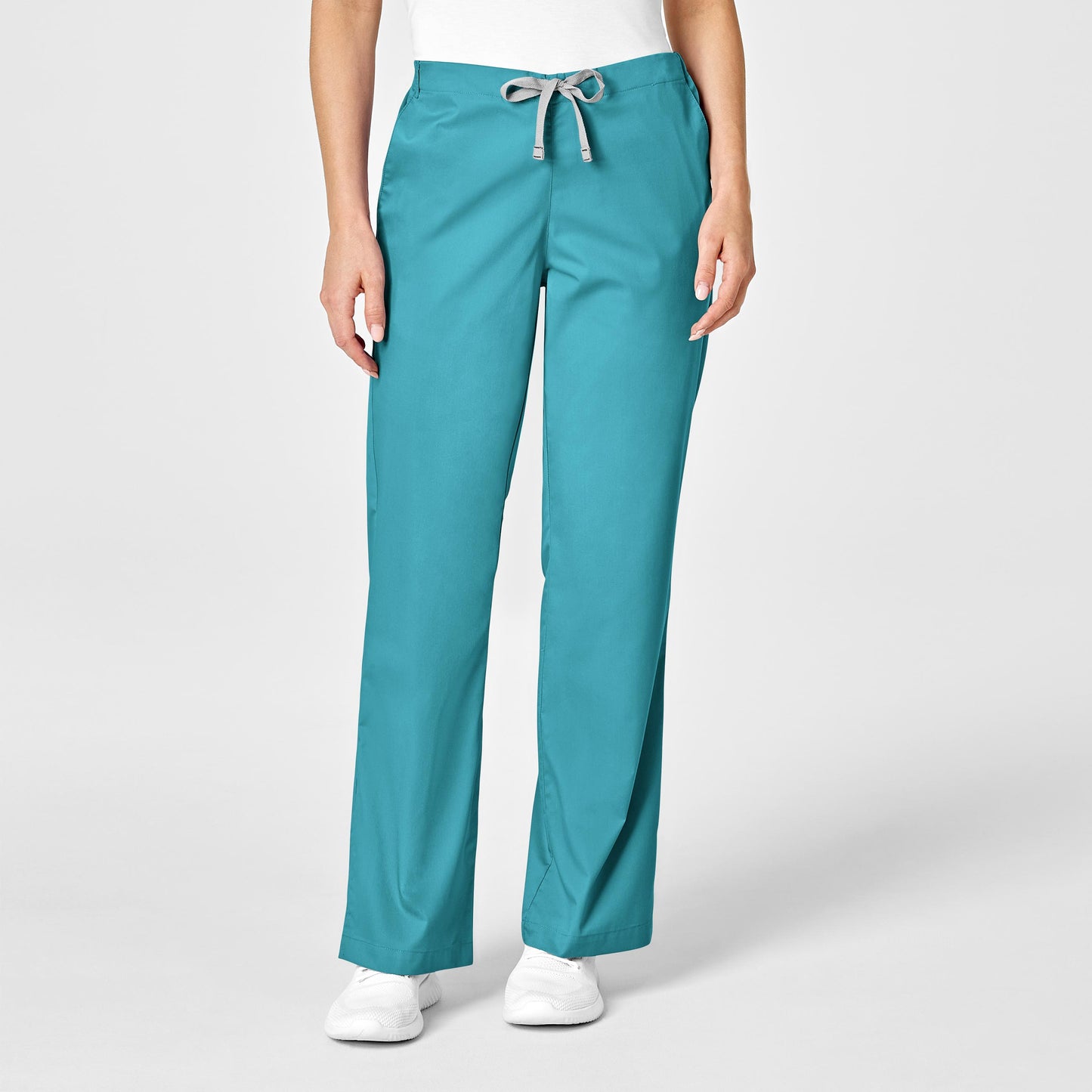 WonderWORK Women's Flare Leg Scrub Pant - Teal