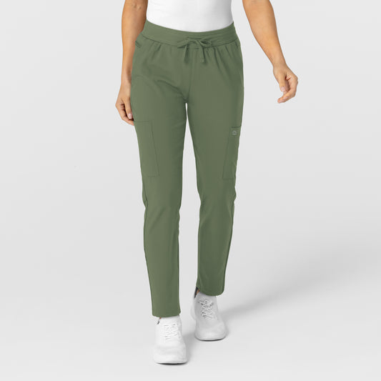 W123 Women's Flex-n-Reach Track Scrub Pant-Tall