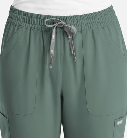 Maevn Momentum Womens Full Elastic Pull on Pant