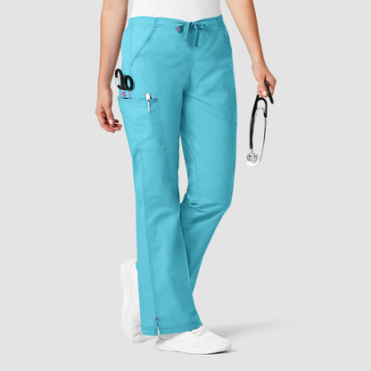 Grace - Women's Flare Leg Cargo Scrub Pant