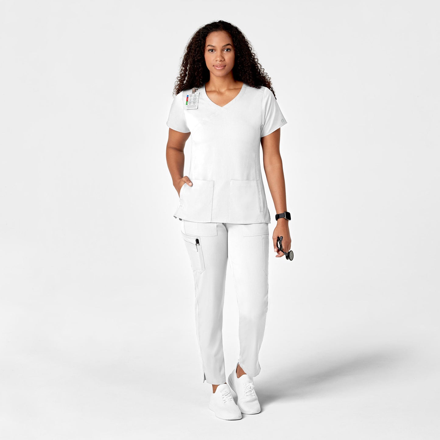 Women's Slim Leg Cargo Scrub Pant