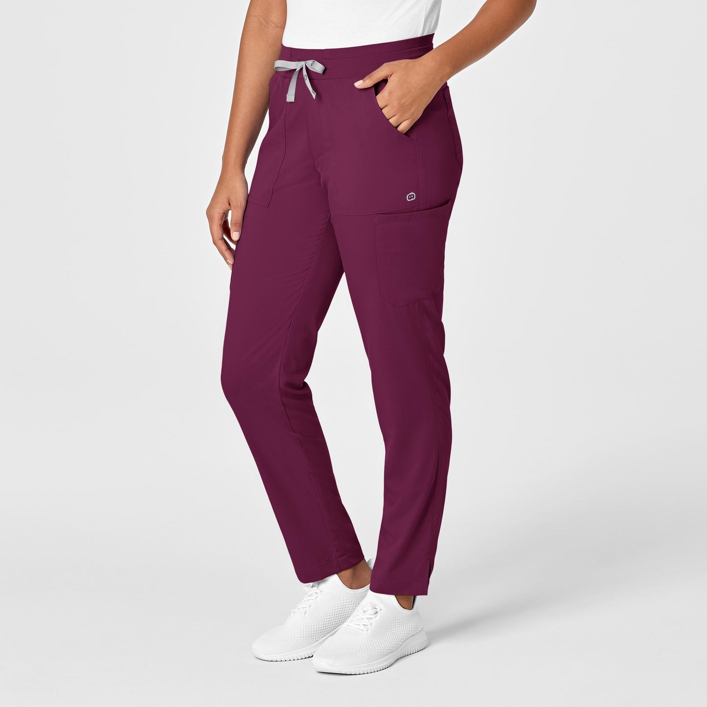 Women's Slim Leg Cargo Scrub Pant