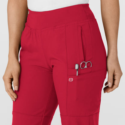 Wink-W123
Women's Comfort Waist Cargo Jogger Scrub Pant