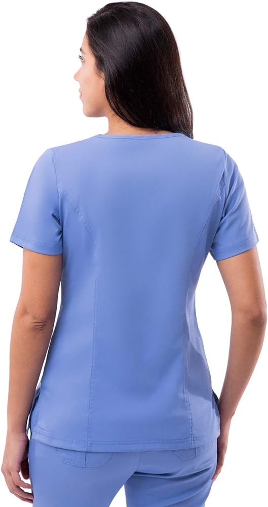 Adar Pro Scrubs for Women - Elevated V-Neck Scrub Top