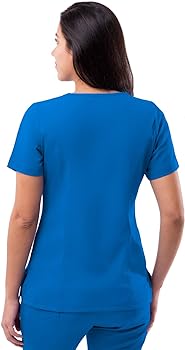 Adar Pro Scrubs for Women - Elevated V-Neck Scrub Top