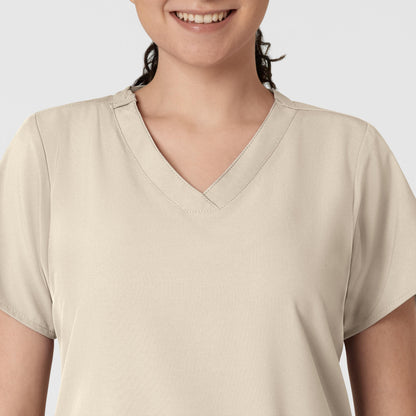 Wink W123 Women's Basic V-Neck Scrub Top