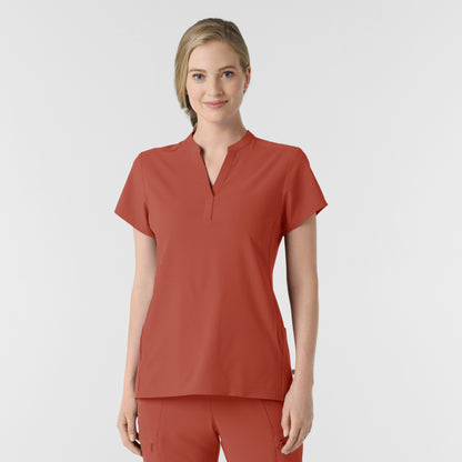 Wink RENEW Women's Mandarin Collar Scrub Top