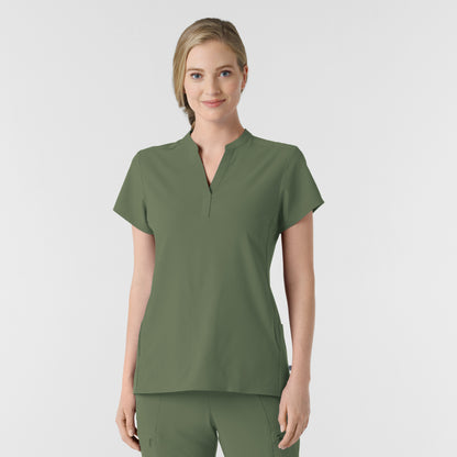 Wink RENEW Women's Mandarin Collar Scrub Top