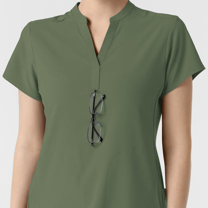 Wink RENEW Women's Mandarin Collar Scrub Top