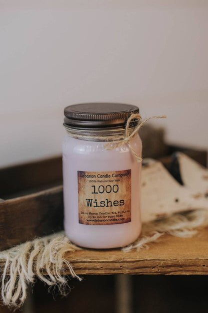 1000 Wishes Candle - Hand Crafted in Missouri