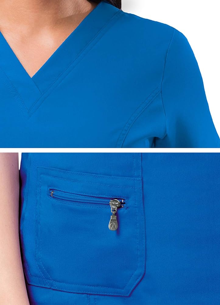 Adar Pro Scrubs for Women - Elevated V-Neck Scrub Top