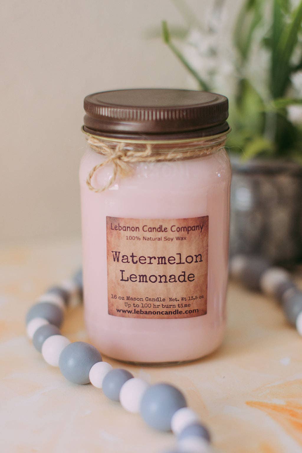 Watermelon Lemonade Candle - Hand Crafted in Missouri