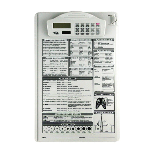 Nursing Clipboard w/Calculator