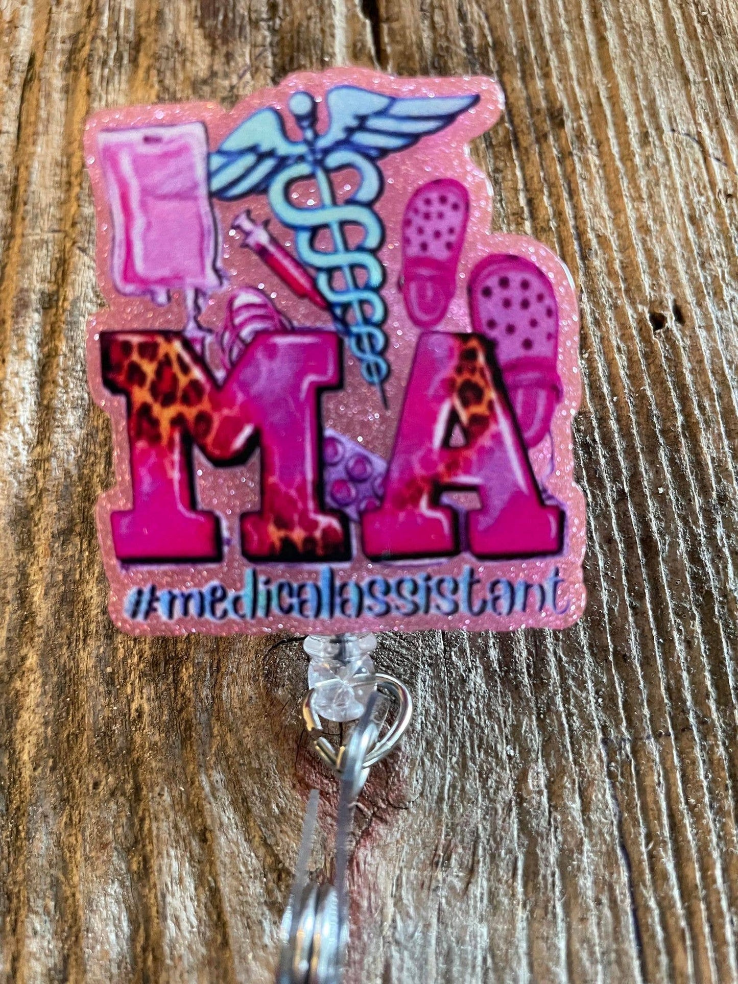 Badge Reel "MA Medical Assistant"