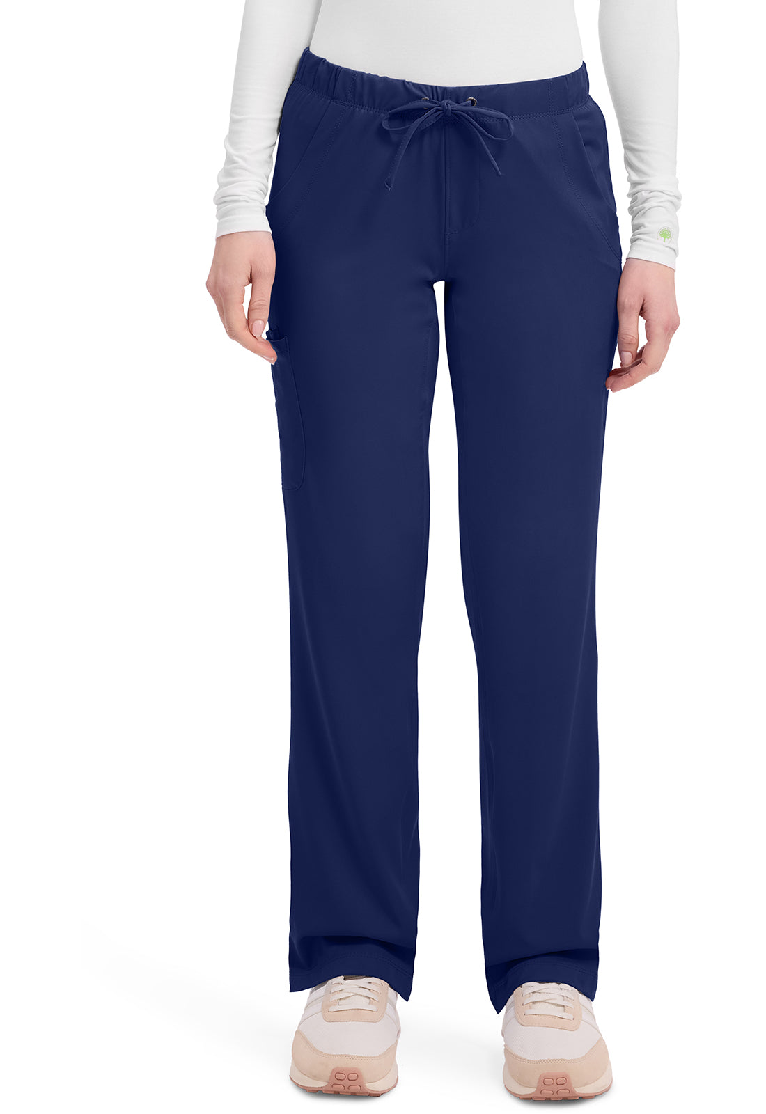 Healing Hands HH Works Monica Top + Rebecca Pant Scrub Set – Navy Blue