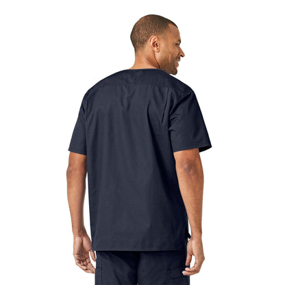 Carhartt Ripstop & Sub-Scrubs Men's Utility Scrub Top - Navy