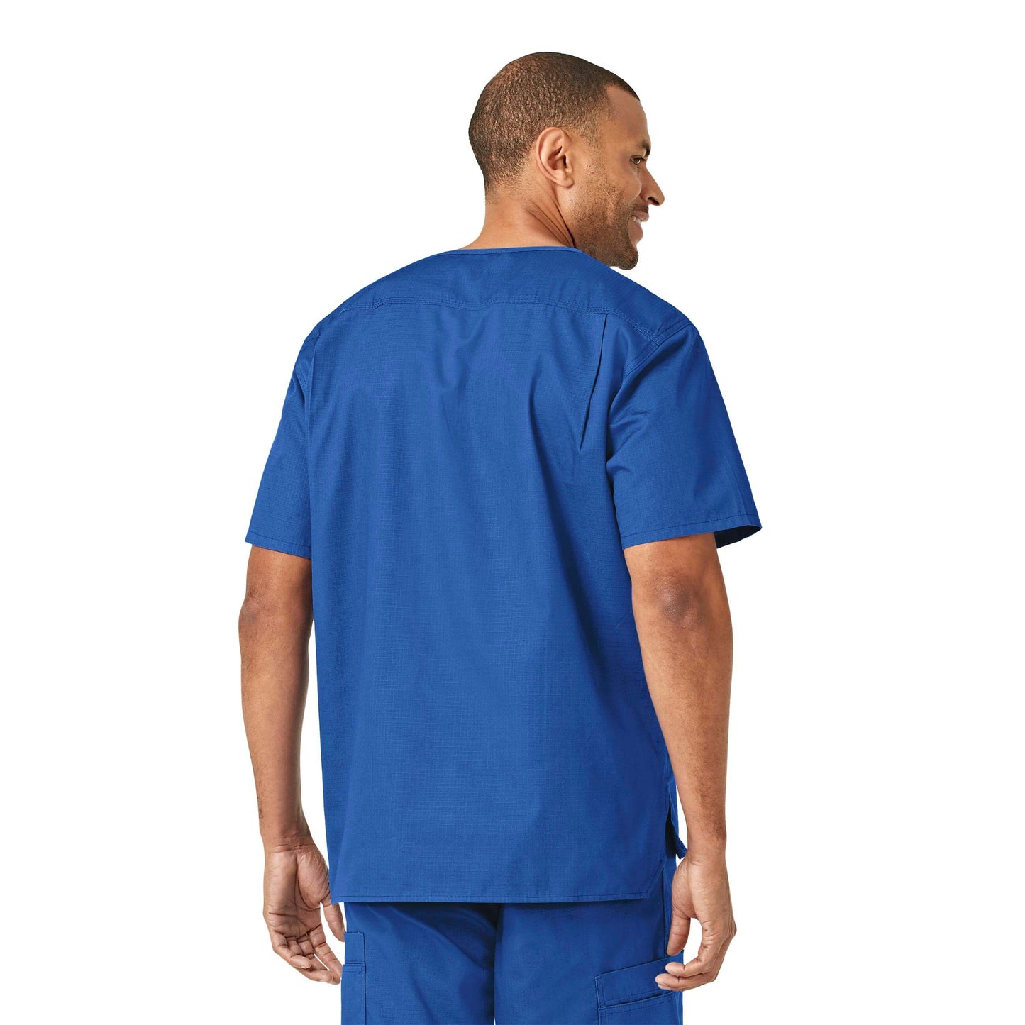 Carhartt Ripstop & Sub-Scrubs Men's Utility Scrub Top - Royal