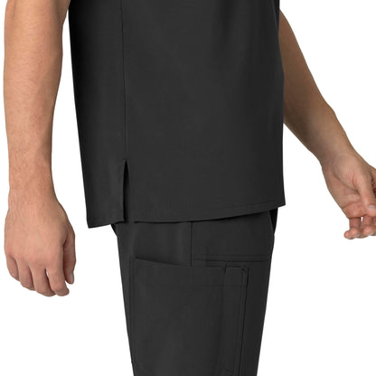 Carhartt Force Cross-Flex Men's Henley Scrub Top