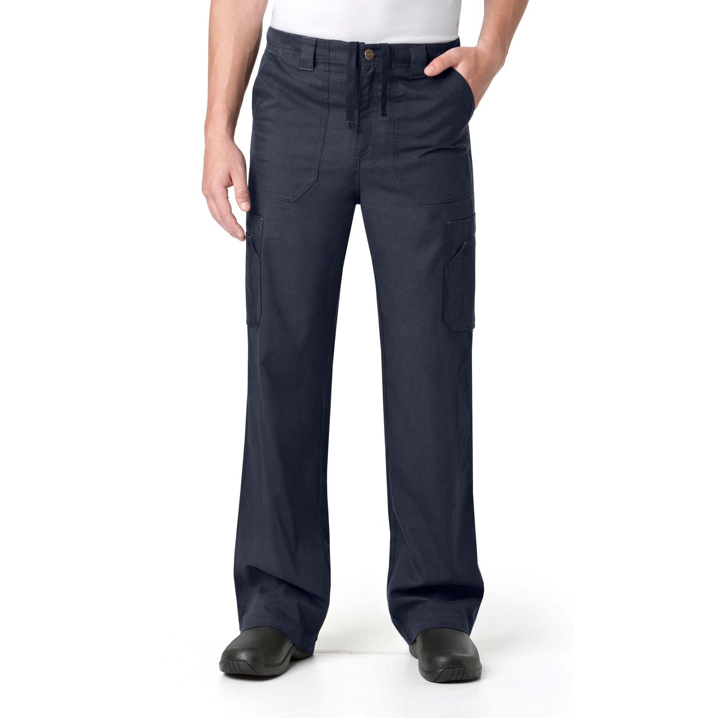 Carhartt Ripstop & Sub-Scrubs Men's Boot Cut 8-Pocket Cargo Scrub Pant - Navy