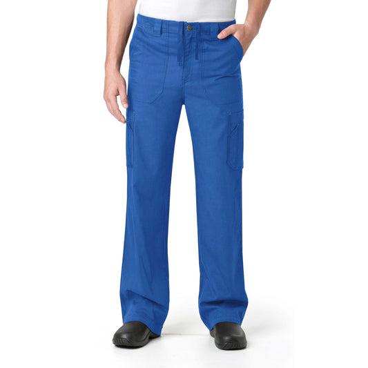 Pantalón médico de corte recto con ocho bolsillos y corte recto para hombre de Carhartt Ripstop &amp; Sub-Scrubs, color azul marino