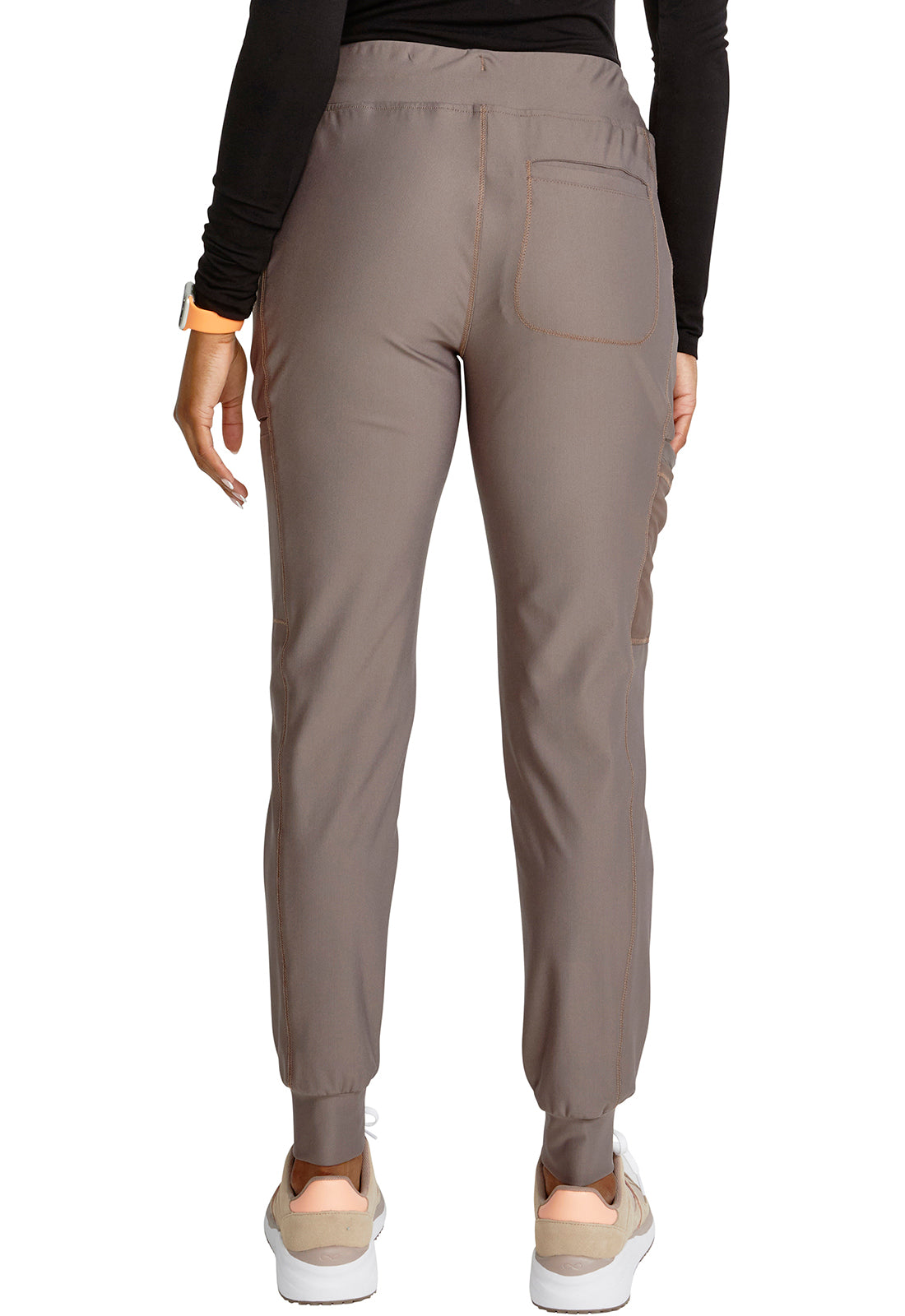 Cherokee Form Mid Rise Tapered Leg Drawstring Pant