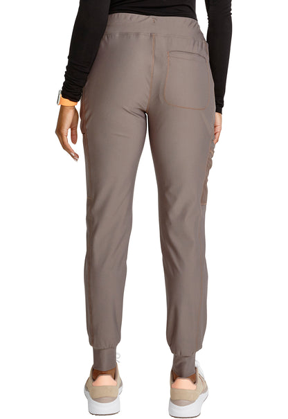 Cherokee Form Mid Rise Tapered Leg Drawstring Pant