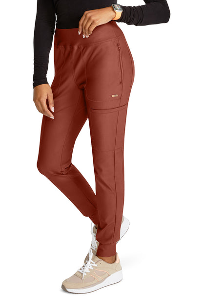 Cherokee Form Mid Rise Tapered Leg Drawstring Pant