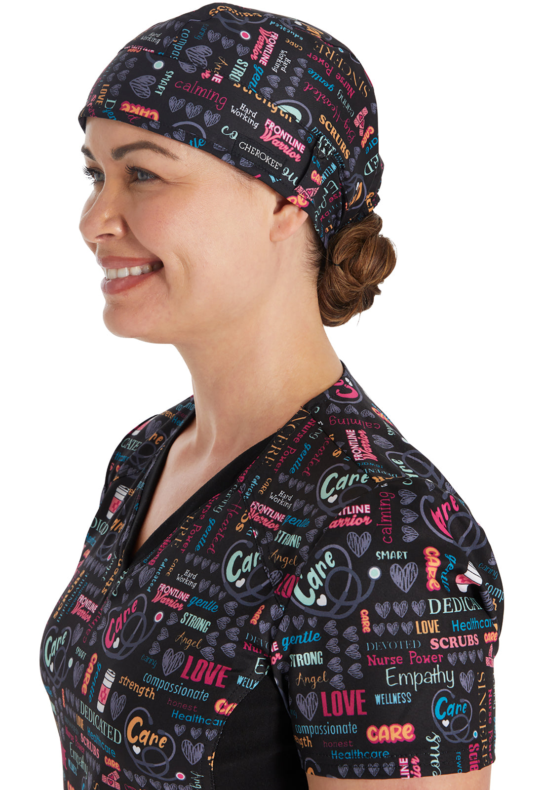 Unisex Print Scrub Hat in Nurse Power
Cherokee Prints