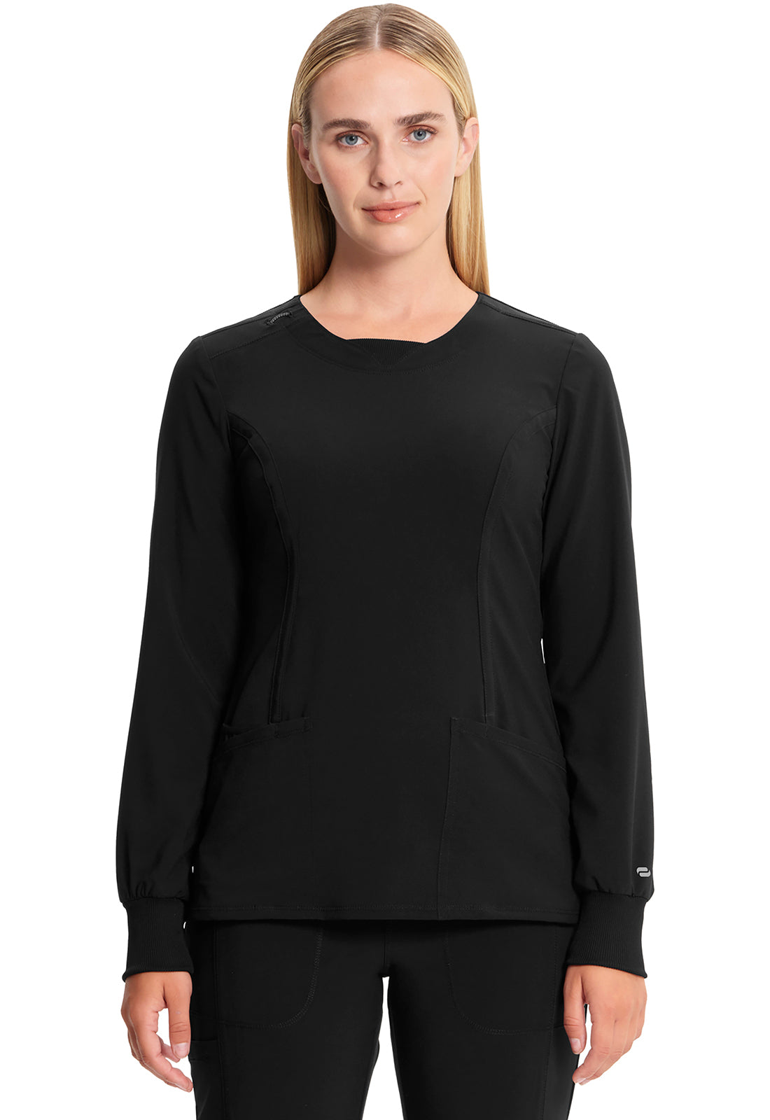 Infinity Long Sleeve Round Neck Top