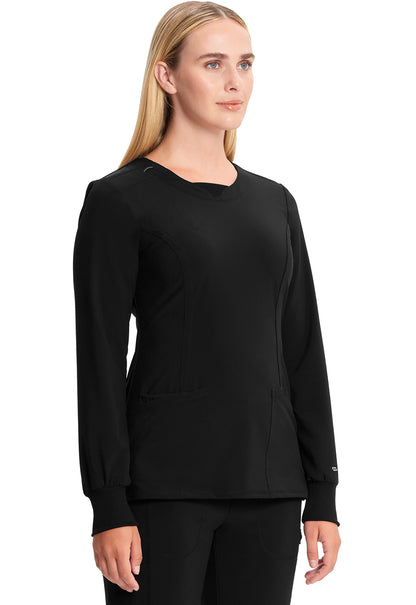 Infinity Long Sleeve Round Neck Top