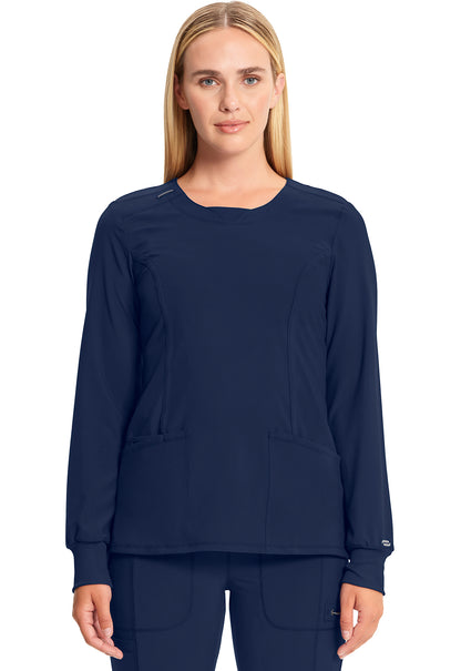 Infinity Long Sleeve Round Neck Top