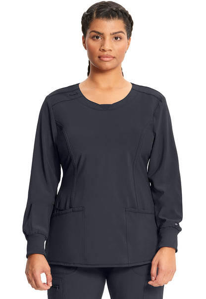 Infinity Long Sleeve Round Neck Top