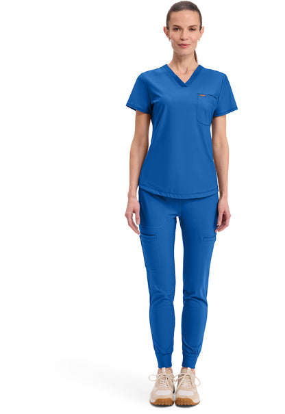 Cherokee Form Tuckable V-Neck Top-CK819