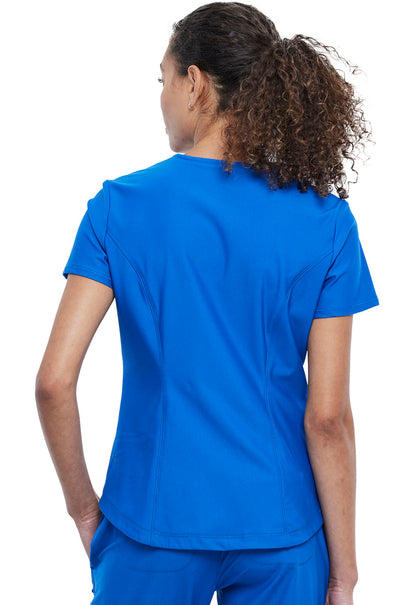Cherokee Form Tuckable V-Neck Top-CK819